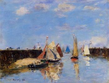 尤金 佈丹 The Port of Trouville 尤金 佈丹 The Port of Trouville